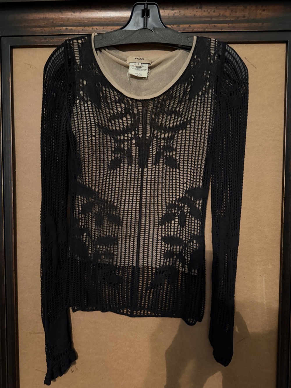 Fuzzi Women's Scoop Neck Sweater - Beige (S)